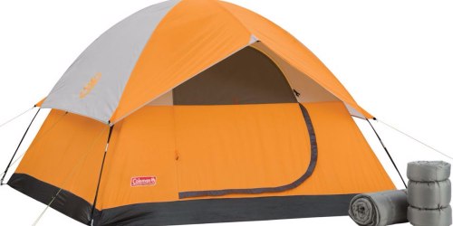 Cabela’s: Coleman 4-Person Tent AND 2 Sleeping Bags Just $59.99 (Regularly $159.99)