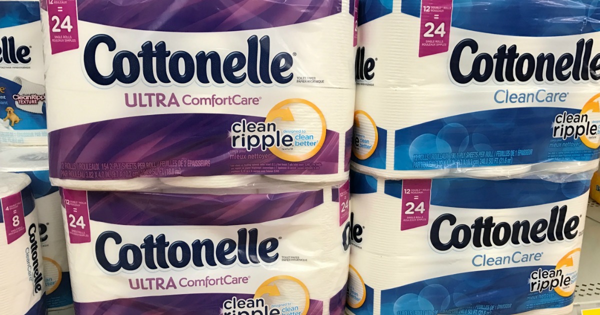 Rite Aid Cottonelle 12Count Double Rolls & Kleenex 6Packs Only 3.19