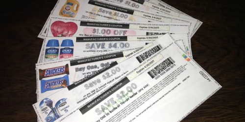Print These 8 Popular Coupons While You Can (Snickers, Schick, Truvia & More)