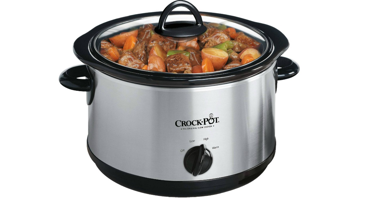 Target Shoppers! 4.5 Quart Slow Cooker Only 12.79 (Regularly 19.99)