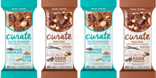 Amazon Prime: $5.50 off select Curate Gluten-Free 12-count Bars