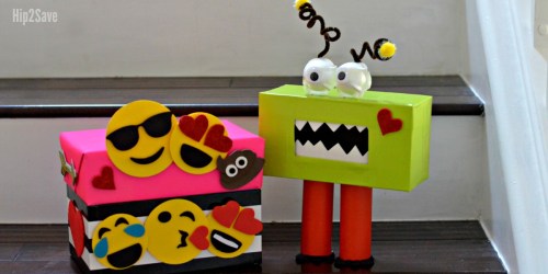 Creative Valentine’s Day Box Ideas (Monster and Emoji Themed)