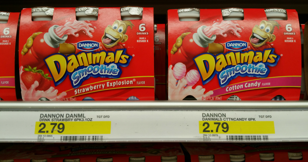 Target Shoppers! Danimals Smoothies 6-Pack Only $1.37 + More