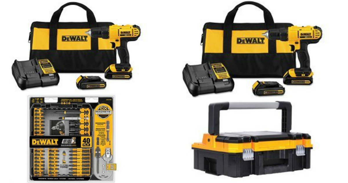 Amazon Select DeWalt Tool Sets Only 89 Shipped (Regularly Up to 116.99)