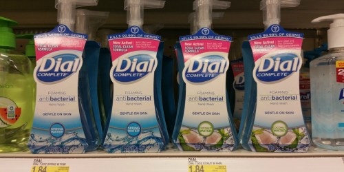 *NEW* Dial Coupons = Foaming Hand Soap Only 90¢ at Target + Nice Deal on Bar Soap at Walgreens