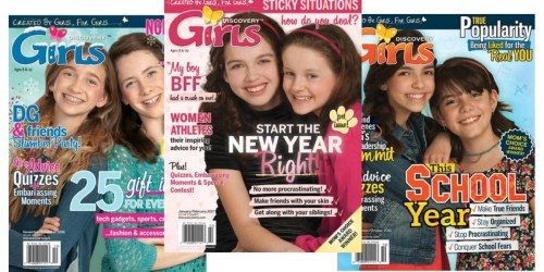 Discovery Girls Magazine Subscription – One Year Just $15.99