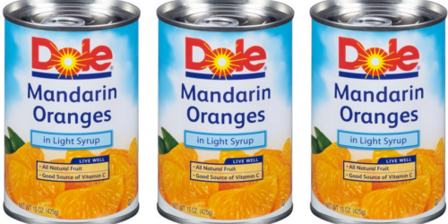 New $0.75/2 Dole Mandarin Oranges Coupon
