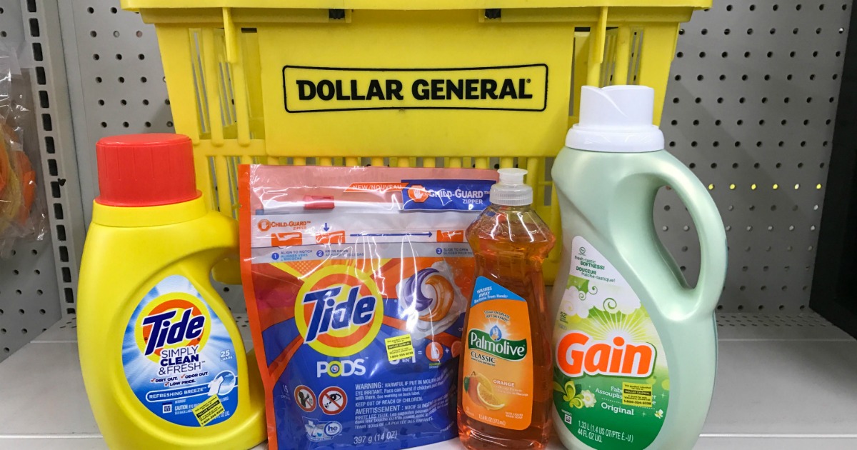 gain cleaning supplies