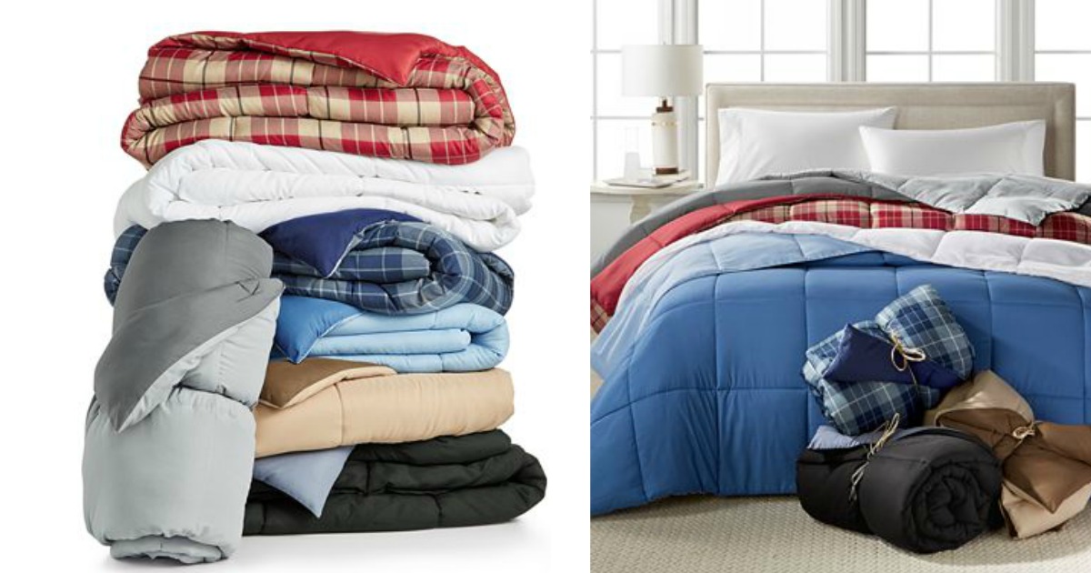 Macy's Down Alternative Comforter in ALL Sizes Only 29.99 Shipped