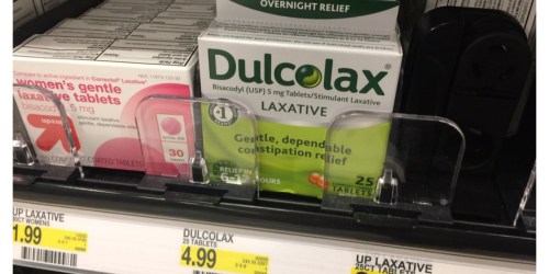 Better Than FREE Dulcolax Laxative After Cash Back at Target