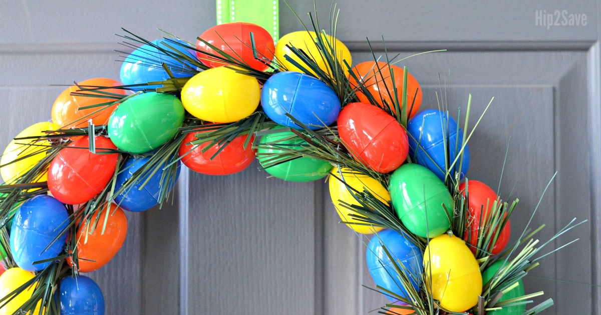 Diy Easter Egg Wreath