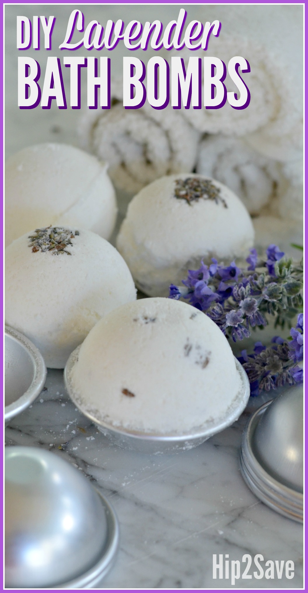 DIY Lavender Bath Bombs - Hip2Save