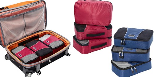 eBags: 3-Piece Small Packing Cubes Set Only $14.99 (Regularly $36)