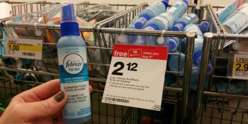Target: Febreze Travel Size Bottles Only $1.12 Each (No Coupons Needed)