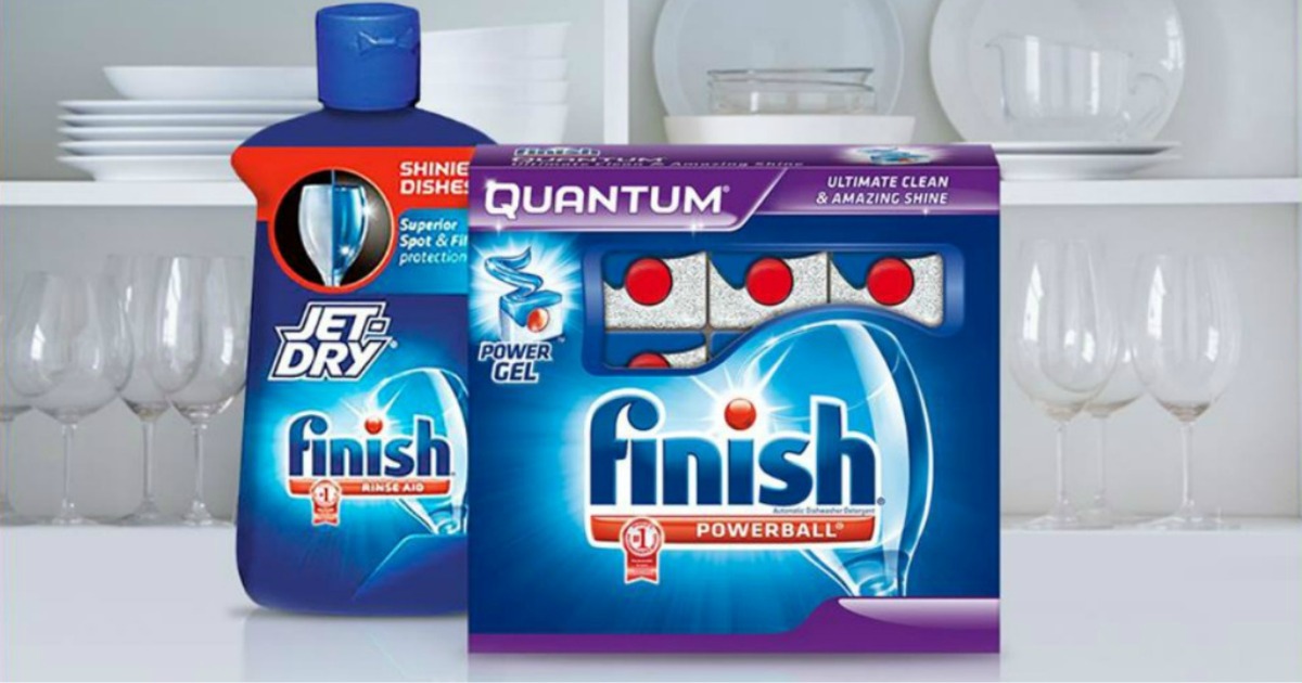 New Finish Dishwasher Detergent & Jet Dry Coupons = Nice Deal