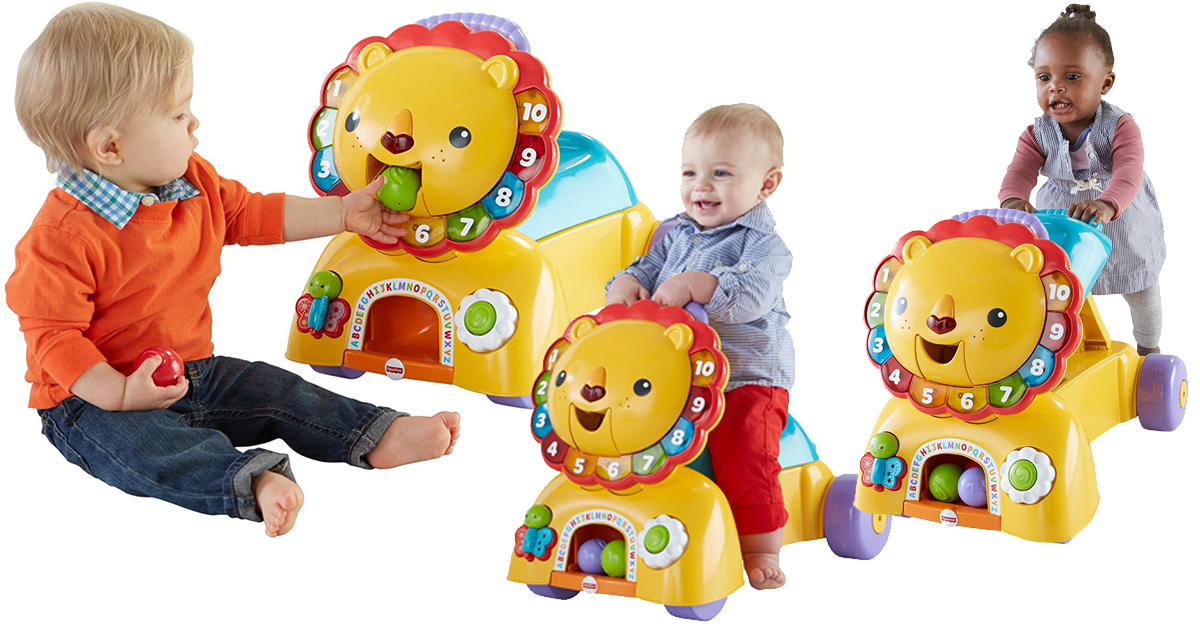 fisher price lion stride to ride