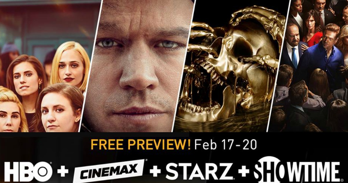 Dish, DirecTV & More Free HBO, Showtime & Cinemax (This Weekend Only
