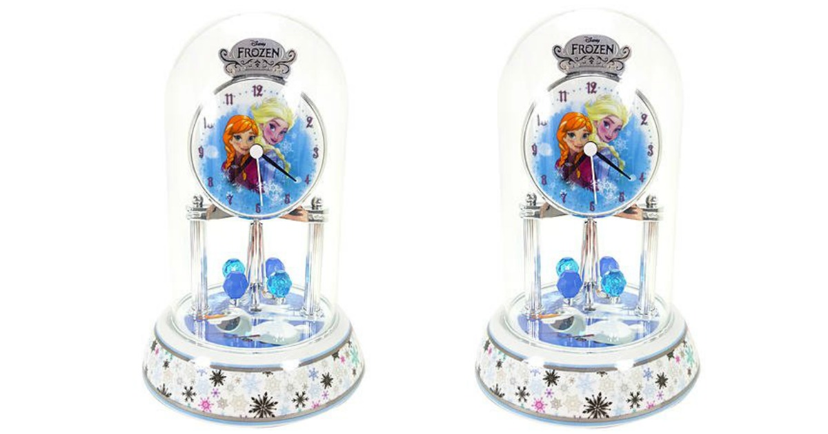 disney frozen anniversary clock