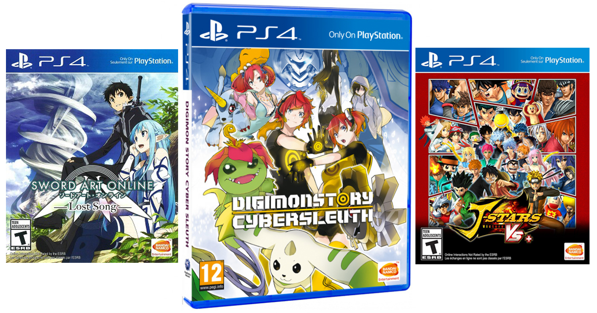 GameStop Anime Sale: Digimon Story Cyber Sleuth PS4 Game ...