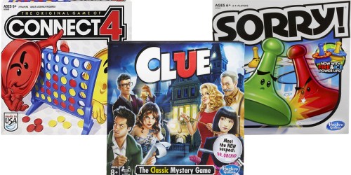 Stock The Gift Closet w/ Board Games For $8 Or Less – Connect 4, Clue, Sorry & More
