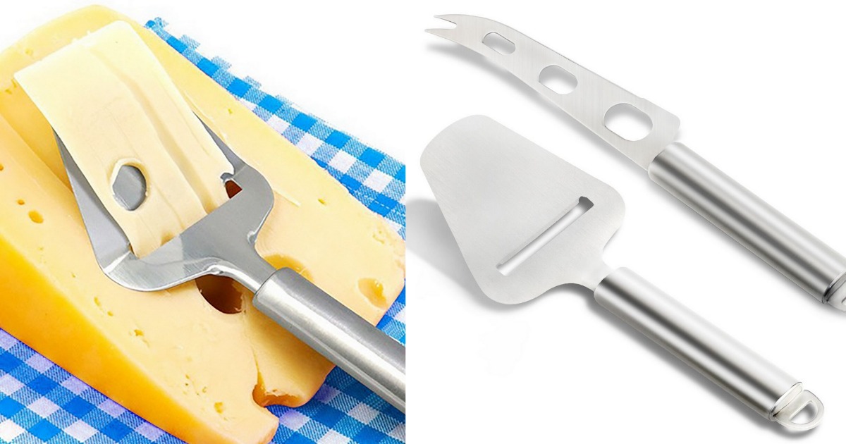 Amazon Stainless Steel Cheese Slicer & Knife Set Just 7.99, Rolling Pin Just 9.93 & More