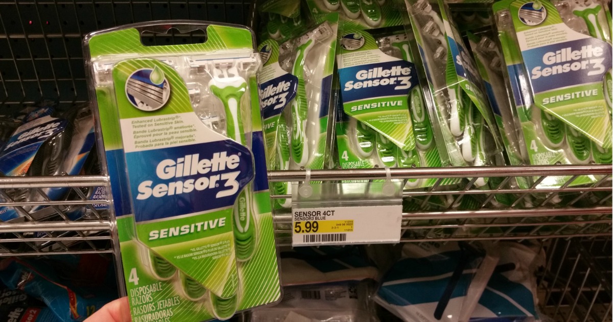 gillette sensor 3 coupons