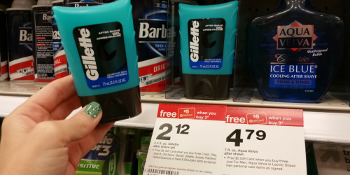 Target: Gillette After Shave Gel Only 45¢ Each, Disposable Razor 4 Packs $1.32 Each + More