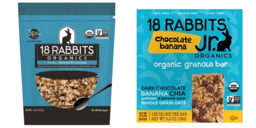 Target: 18 Rabbits Organic Granola & Cereal Only $2.49 (Regularly $4.99)