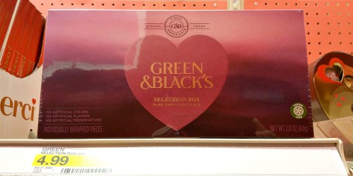 Target: Green & Black’s Chocolate Valentine’s Gift Box Only $2.99 (Today Only) + More Candy Deals