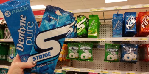 Target: Dentyne or Stride Gum 3-Packs As Low As $1.60 Each (Just 53¢ Per Pack)