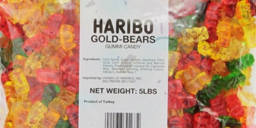 Amazon: Haribo Gold-Bears Gummi Candy 5-Pound Bag Only $9.84 Shipped