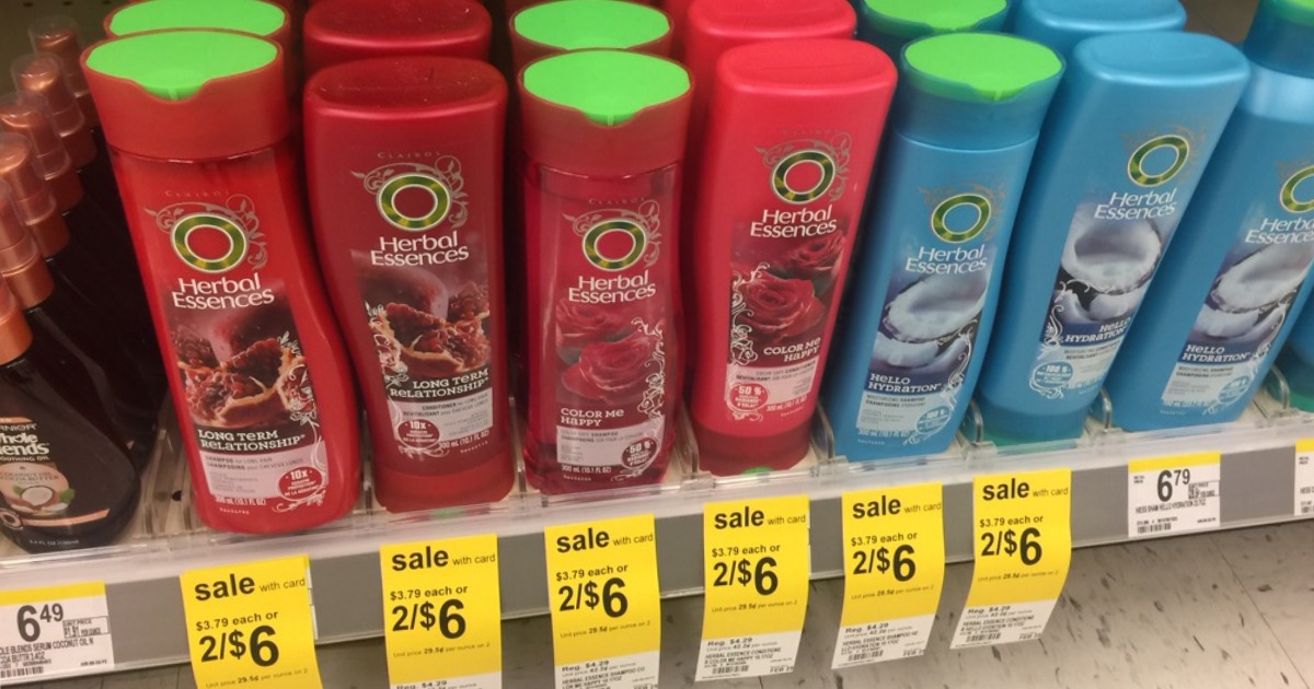 Walgreens Herbal Essences Shampoo Conditioner And Stylers Only 1 Each