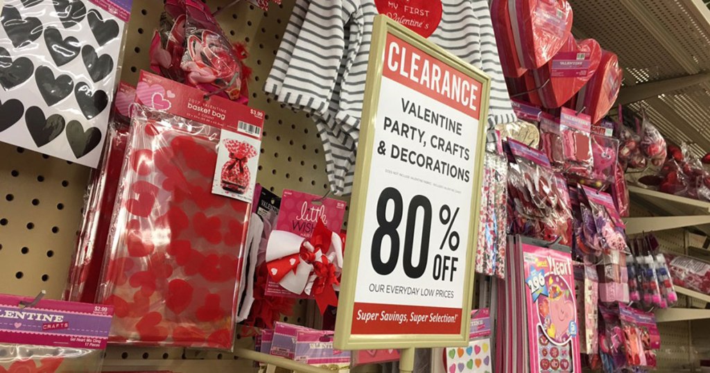 Hobby Lobby 80 Off Valentine Clearance (Items As Low As 40¢!)