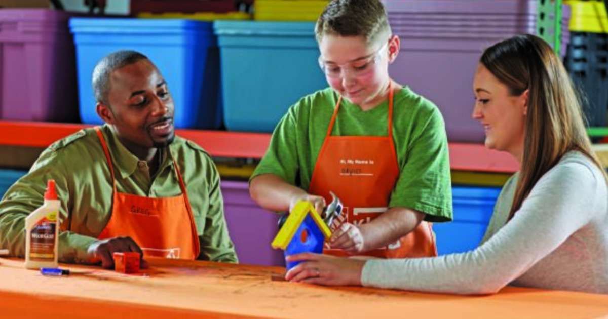 Home Depot Kids Register NOW to Build Free Rain Gauge House