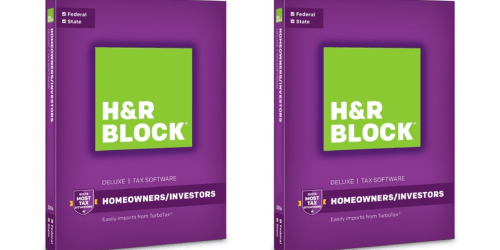 H&R BLOCK Tax Software Deluxe + State 2016 Only $20.99 Shipped (Regularly $44.99)