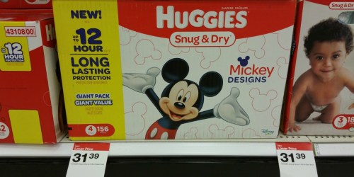 Target Shoppers! Save BIG on Huggies & Pampers Diapers…