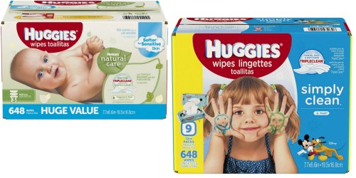 Amazon Prime: Huggies Simply Clean Baby Wipes Refills 648-Count Only $12.07 Shipped + More
