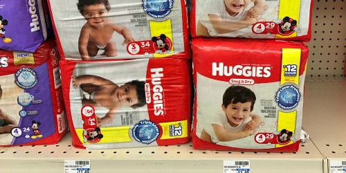 CVS: Huggies Jumbo Pack Diapers ONLY $3.12 Per Pack