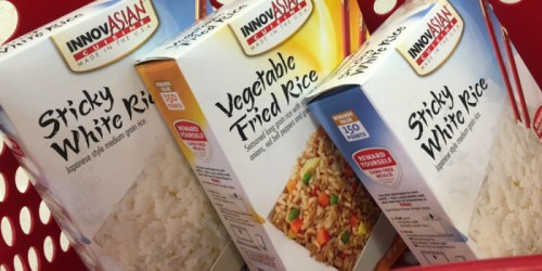 2 New InnovAsian Cuisine Coupons = Sticky or Fried Rice Only $1.50-$1.75 At Target (Regularly $3.99)
