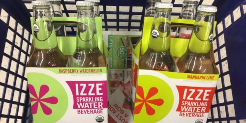Walgreens: Izze Sparkling Water 4 Pack 12 Ounce Bottles Only $1.74