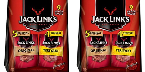 Amazon: Jack Link’s Beef Jerky 9 Snack Packs Only $12.35 Shipped + Nice Deal on Hormel Bacon