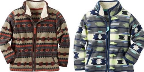 JCPenney.com: Boys Carter’s Fleece Jackets Only $7.49 (Regularly $34) – Today Only