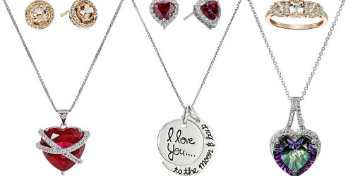 Amazon: Up to 35% Off Valentine’s Day Jewelry = “I Love You to the Moon & Back” Necklace Just $12.33