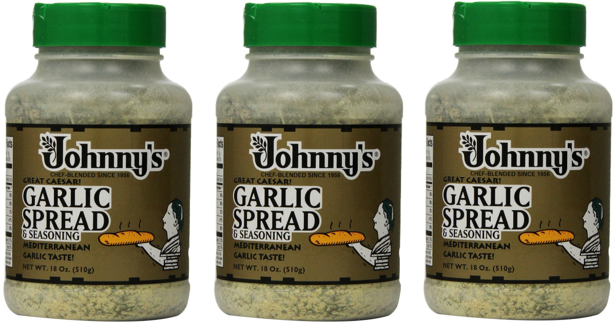 Amazon VERY Highly Rated Johnny's Garlic Spread & Seasoning 18Ounce Bottle 6.92 Shipped