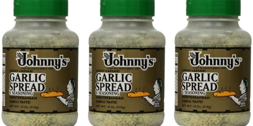 Amazon: Johnny’s Garlic Spread and Seasoning 18-Ounce Bottle Just $6.92 Shipped