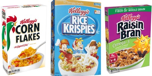 Walgreens: Kellogg’s Cereal As Low As $1.08 Each (Starting Tomorrow)