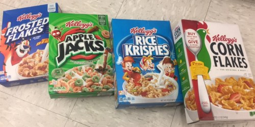 Walgreens: Kellogg’s Cereals as Low as Only $1.08 Per Box