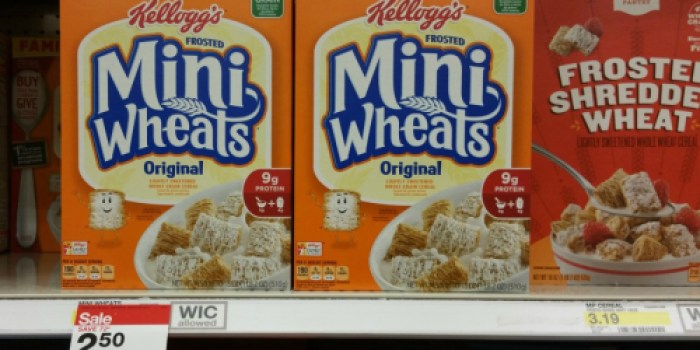New Kellogg’s Cereal Coupons = Frosted Mini-Wheats Only $2 Per Box at Target