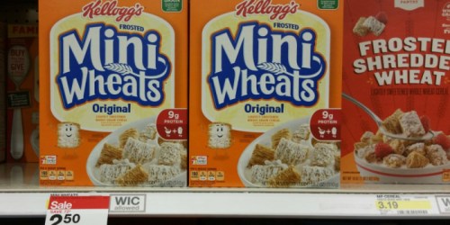 New Kellogg’s Cereal Coupons = Frosted Mini-Wheats Only $2 Per Box at Target