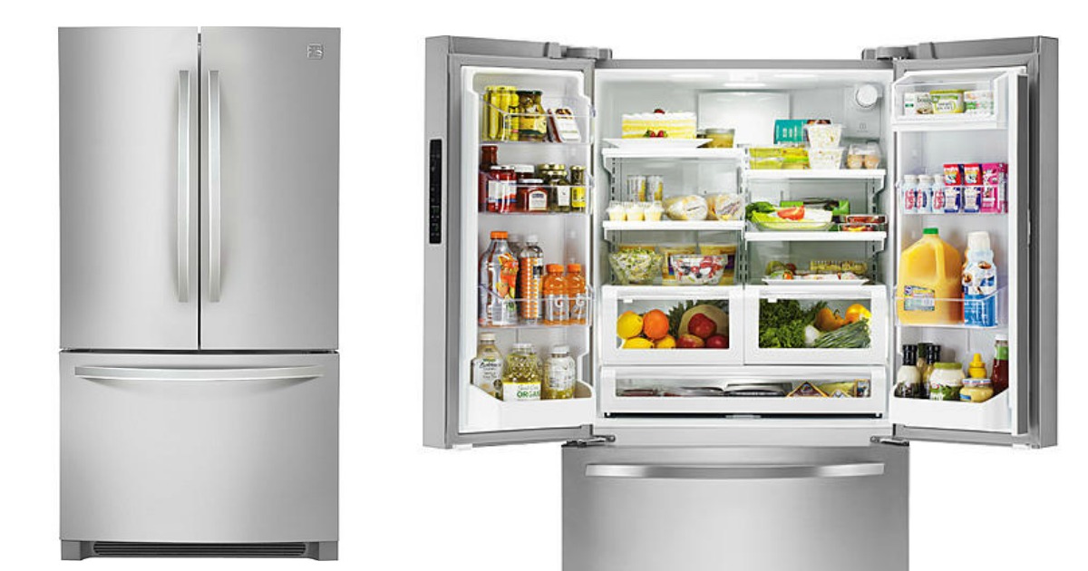 Kenmore French Door Stainless Steel Refrigerator Just 965 Delivered Installed Regularly 2 000 Hip2save